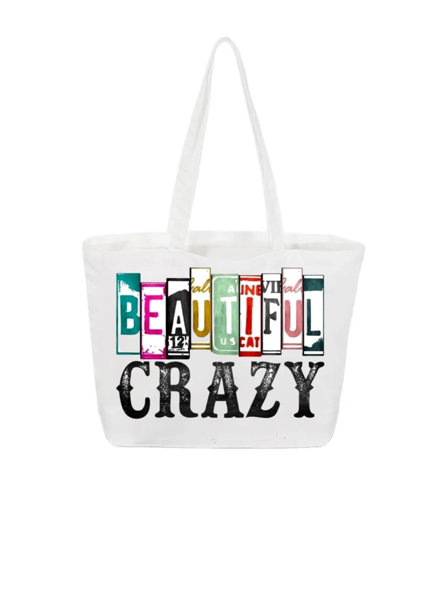 Beautiful Crazy tote bag
