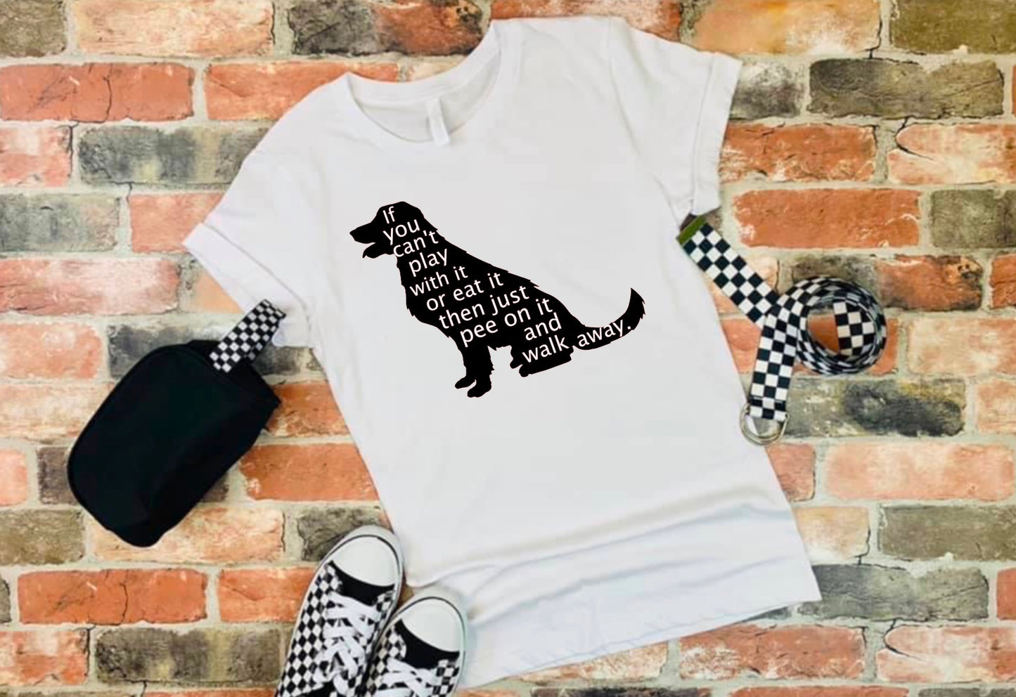 Advice From a Dog version 1 tee