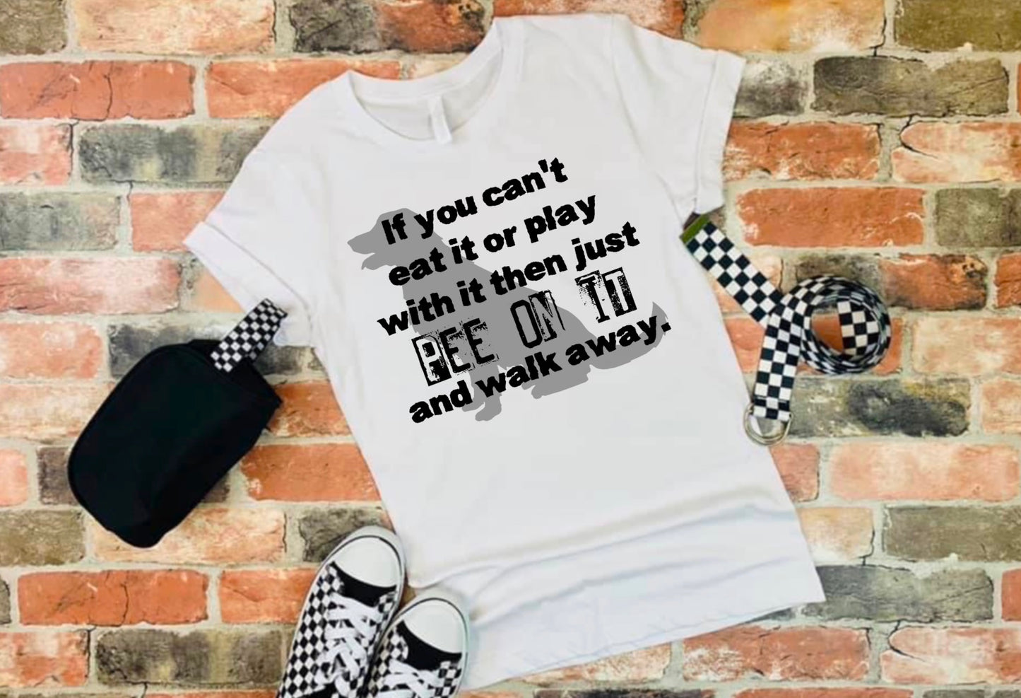 Advice From a Dog version 2 tee