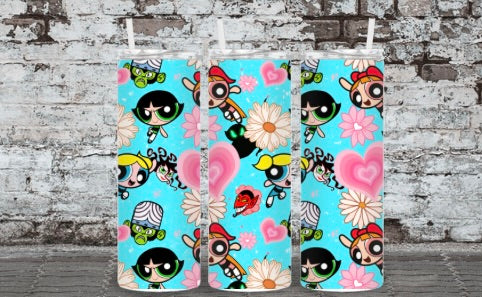 Power Puff Girls tumbler