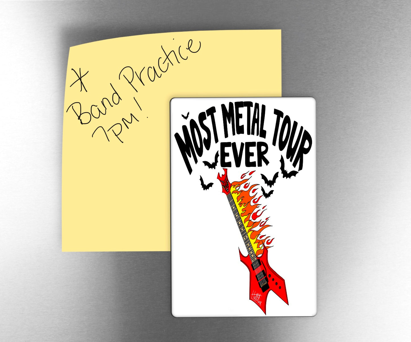 Metal Tour magnet