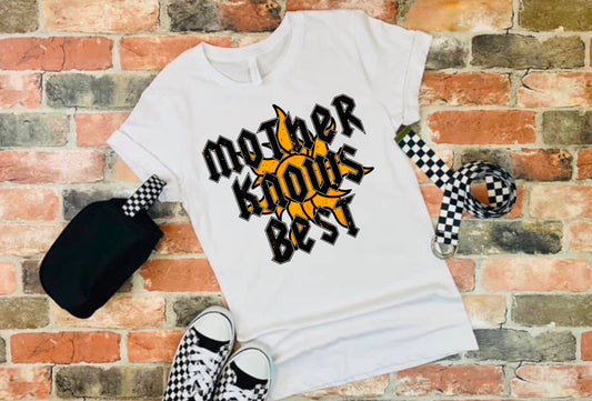 Mother Knows Best tee