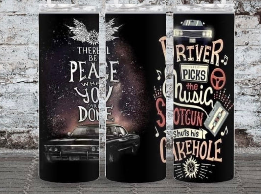 Supernatural tumbler