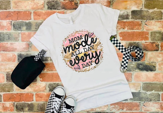 Mom mode tee